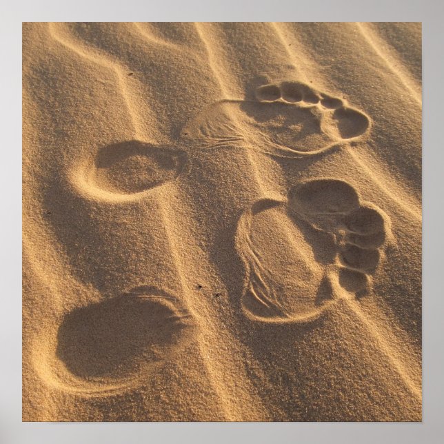 POSTER PIEDS DE SABLE (Devant)