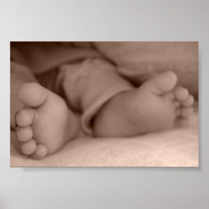 Poster Pieds minuscules