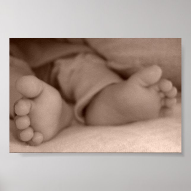 Poster Pieds minuscules (Devant)