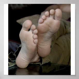 Poster pieds nus