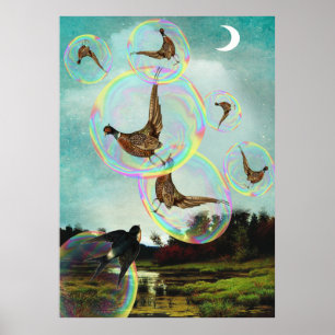 Poster Piégé dans des bulles