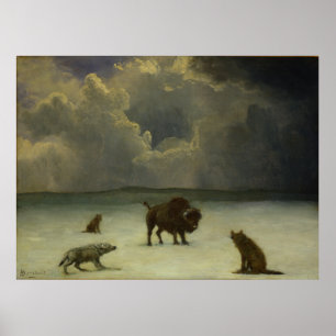 Poster Piégé par Albert Bierstadt