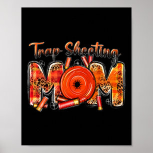 Poster Piège tirer sur maman Léopard Occidental Fête des 