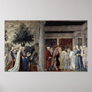 Poster Piero della Francesca - reine de Sheba