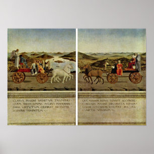 Poster Piero della Francesca - Triumph of the Duke