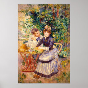 Poster Pierre A Renoir   Dans le jardin
