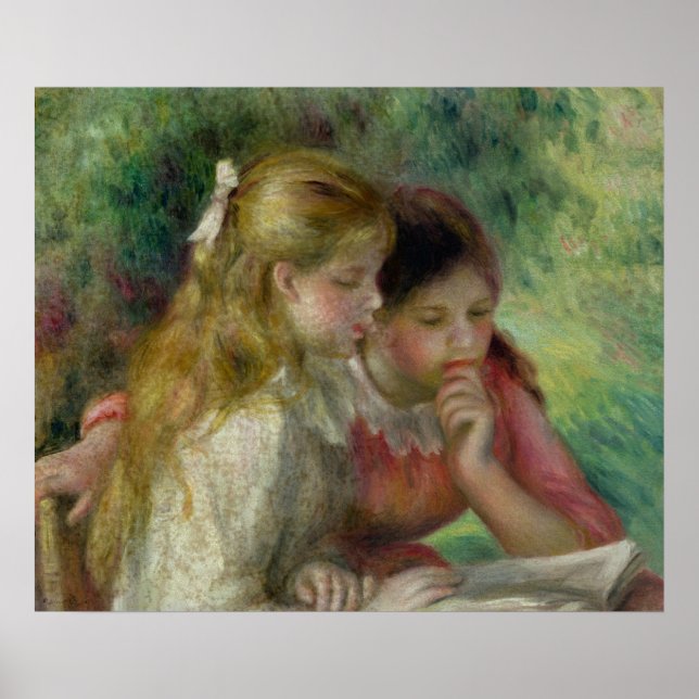 Poster Pierre A Renoir | Lecture (Devant)