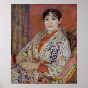 Poster Pierre A Renoir   Madame Heriot
