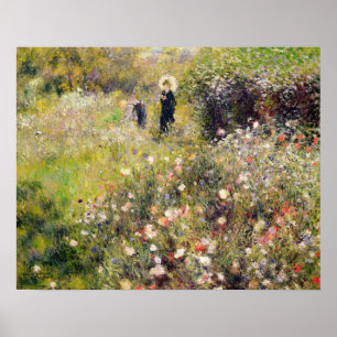 Poster Pierre A Renoir Paysage d'été