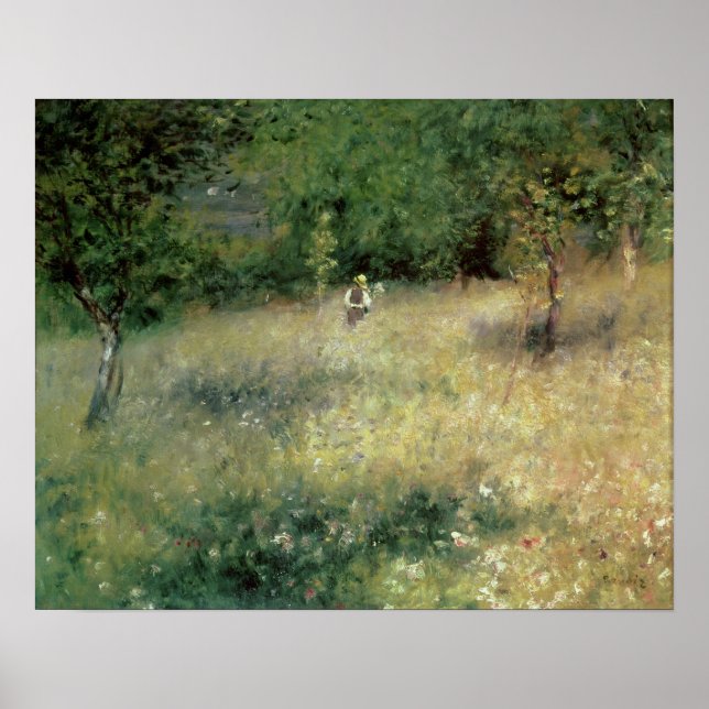Poster Pierre A Renoir | Printemps à Chatou (Devant)