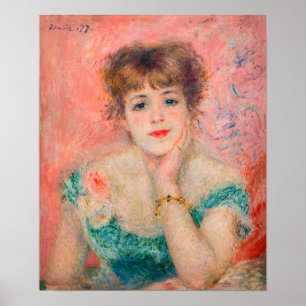 Poster Pierre-Auguste Renoir - Actrice Jeanne Samary