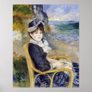 Poster Pierre-Auguste Renoir - By the Seashore