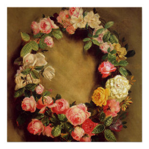 Poster Pierre-Auguste Renoir - Couronne des Roses
