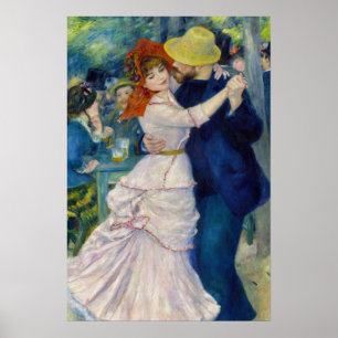 Poster Pierre-Auguste Renoir - Danse à Bougival