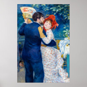 Poster Pierre-Auguste Renoir - Danse à la campagne