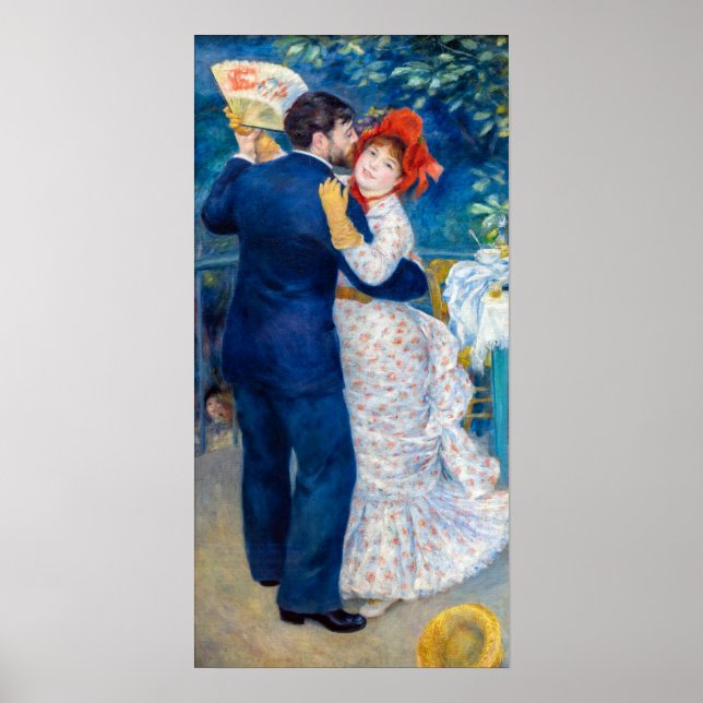 Poster Pierre-Auguste Renoir - Danse country (Devant)