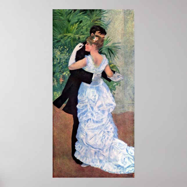 Poster Pierre-Auguste Renoir Danse en ville (Devant)