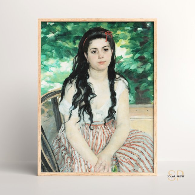 Poster Pierre-Auguste Renoir Été 1868 Peinture Art (Créateur téléchargé)