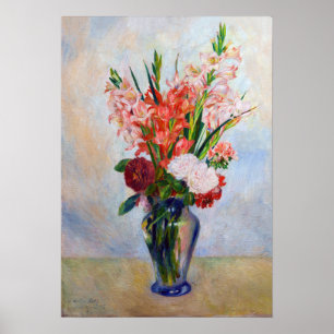Poster Pierre-Auguste Renoir - Gladioli