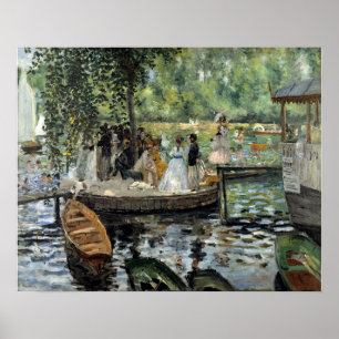 Poster Pierre-Auguste Renoir - La Grenouillere