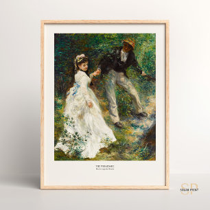 Poster Pierre-Auguste Renoir La Promenade Art
