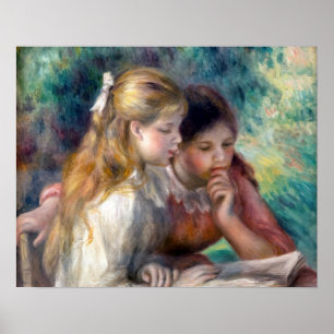 Poster Pierre-Auguste Renoir - Lecture