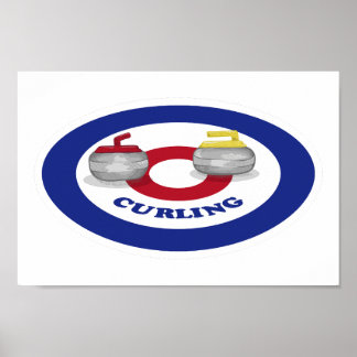 Poster Pierre de curling