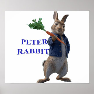 Poster Pierre de lapin