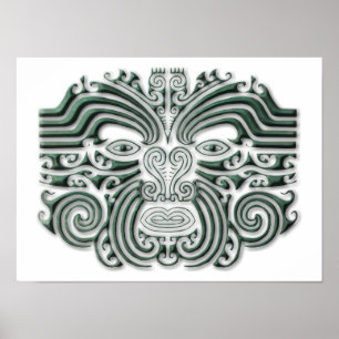 Poster Pierre de tatouage de Maroi