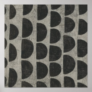 Poster Pierre - demi-cercles