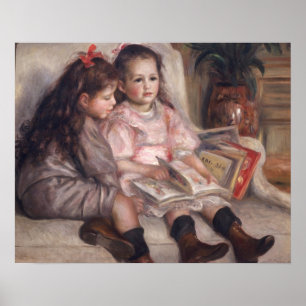 Poster Pierre enfants de Renoir un   de Caillebotte