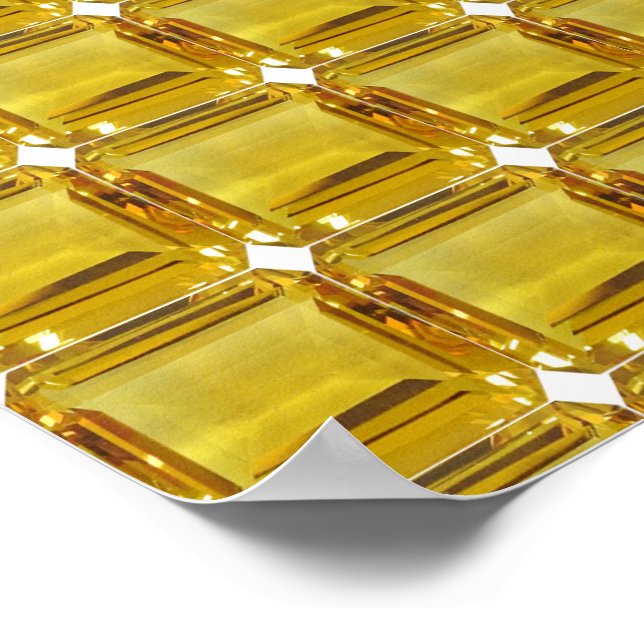 Poster Pierre jaune (Coin)