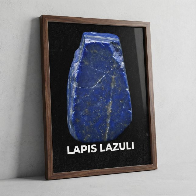 Poster Pierre précieuse Lapis Lazuli (Créateur téléchargé)