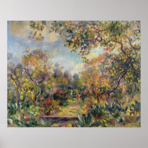 Poster Pierre un paysage de Renoir   à Beaulieu