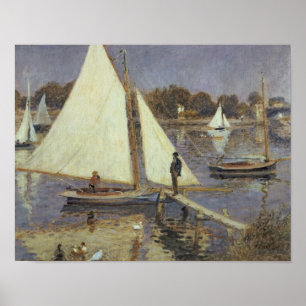 Poster Pierre un Renoir   la Seine à Argenteuil
