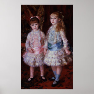 Poster Pierre un Renoir   rose et bleu