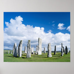 Poster Pierres debout de Callanish 2