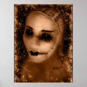 Poster Pierrot tombé