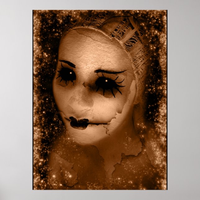 Poster Pierrot tombé (Devant)