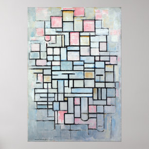 Poster Piet Mondriaan Composition No IV