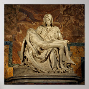 Poster Pieta de Michelangelo