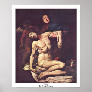 Poster Pieta. Par Crespi Daniele