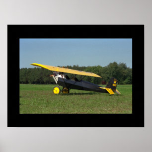 Poster Pietenpol, Réplique d'avion_Aviation classique