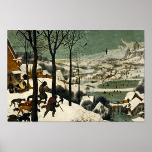 Poster Pieter Bruegel the Elder - Hunters in the Snow