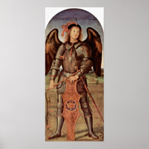 Poster Pietro Perugino - Archange Michael