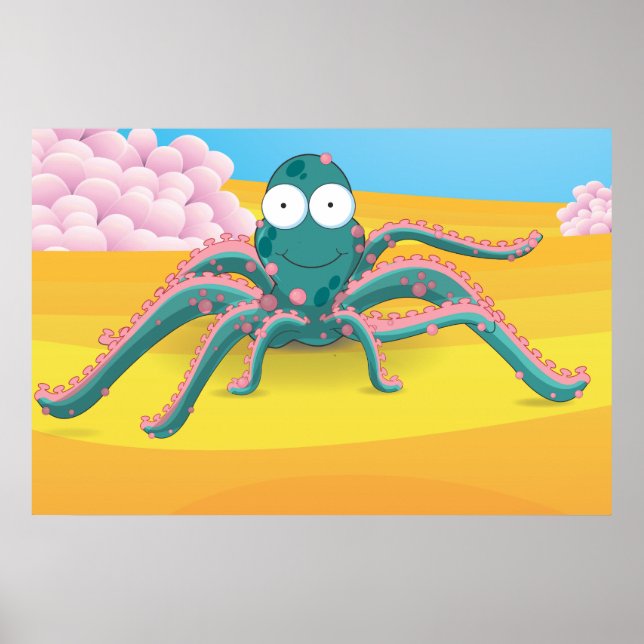 Poster pieuvres (Devant)