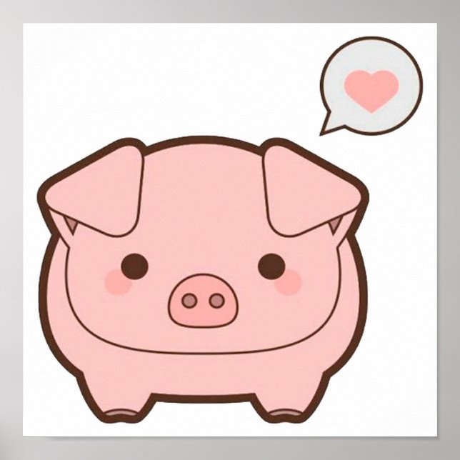 POSTER PIG (Devant)