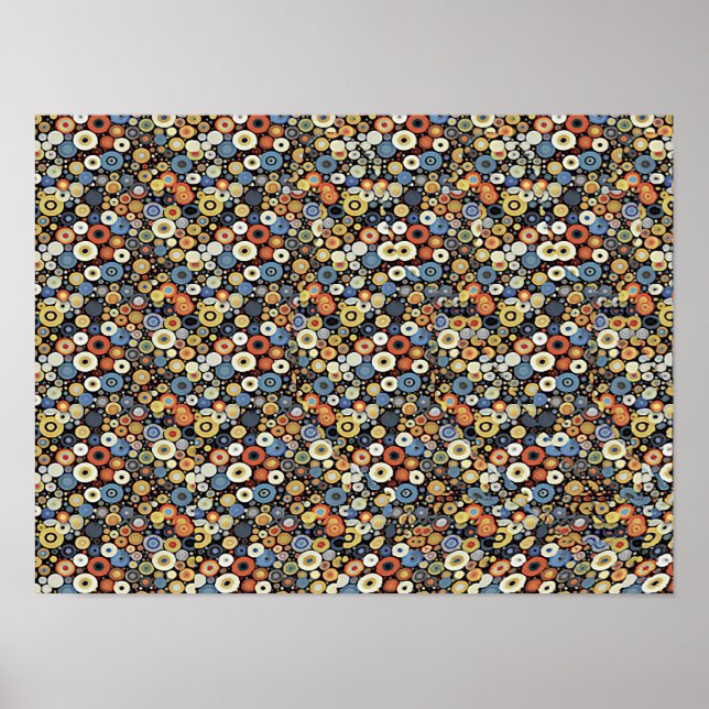 Poster PIGEON STEREOGRAM 16" x 12", No Frame (Devant)