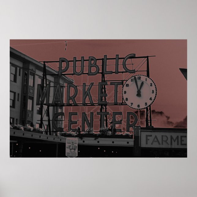 Poster Pike Place Market22 (Devant)