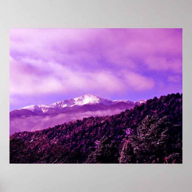 Poster Pikes Peak (Devant)